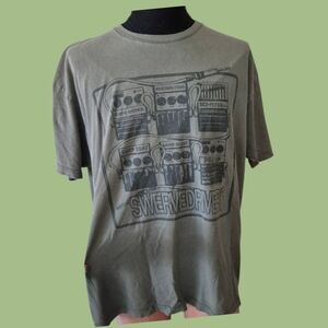 Swervedriver Shoegaze T-Shirt  Olive Green 2x